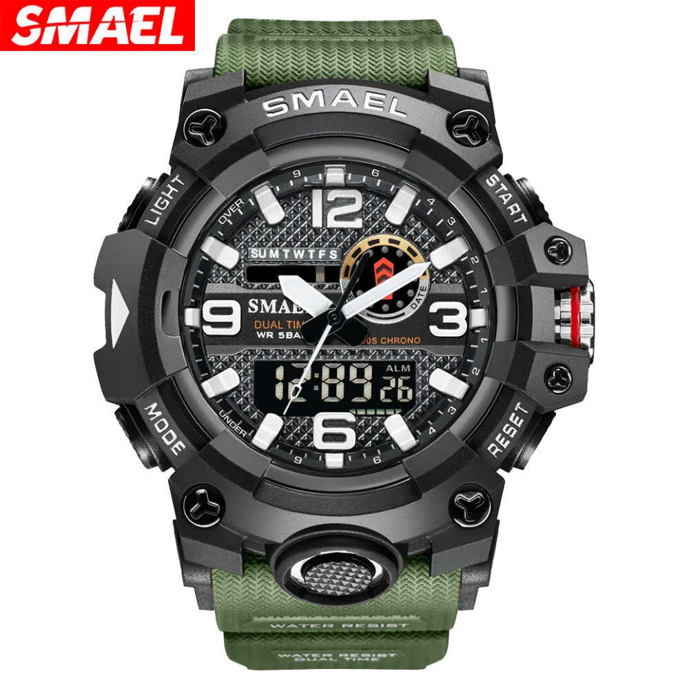 Tactical Mential Multi fonctionnelle Night Night Glow Imperproof Outdoor Digital Electronic Watch