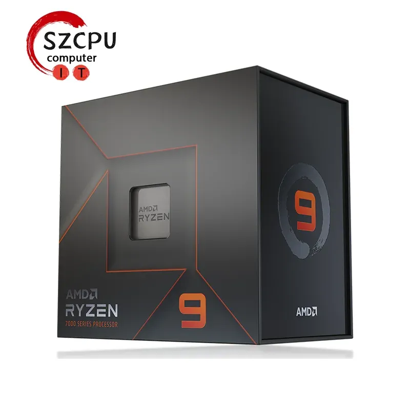CPUs Amd Ryzen 9 7900x R9 7900x 4.7 Ghz 12core 24thread Cpu Processor 5nm L3=64m 100000000589 Socket Am5 New Sealed Without Fan