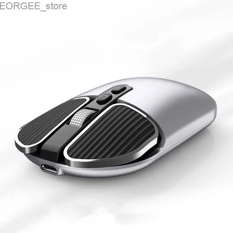 Ratos mouse sem fio mouse bluetooth rgb mouse recarregável computador sem fio silent mause illit backgonomic games mouse para laptop pc y240407