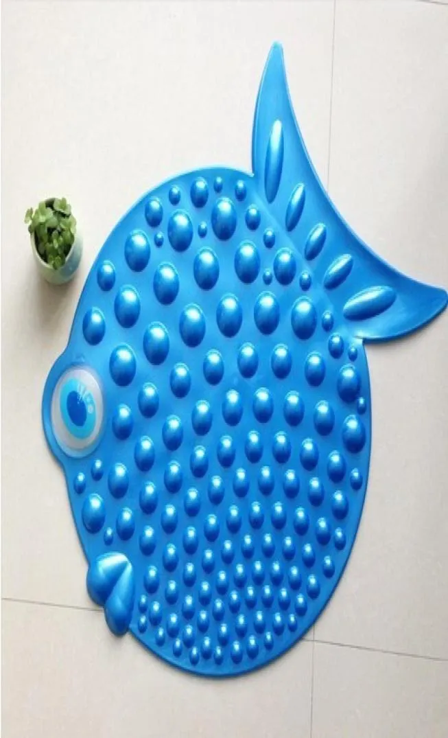 Egofriendly Cartoon Fish Pattern Bath Mat Doormat Mats Slipresistant PVC Duschmatta 45CM56CM6277503