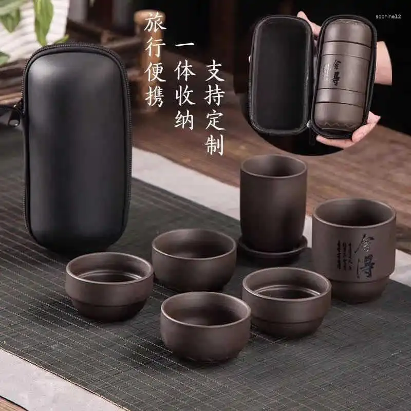 Zestawy herbaciarskie Kreatywne 6pc /zestaw przenośne ceramiczne wyposażenie herbat