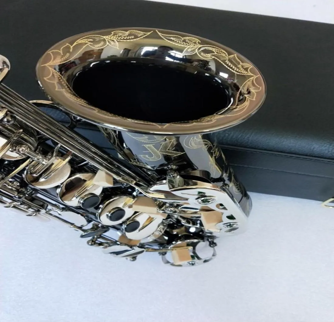 Quality Germany JK SX90R Keilwerth Saxophone alto black nickel silloy alto sax sax sax surge instruce with case3874650