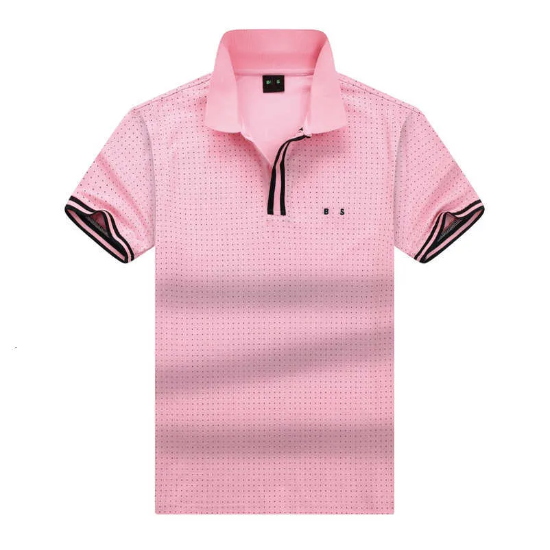 Bosss Polo Shirt Heren Polos T Shirts Designer Casual Business Golf T-Shirt Pure Cotton Short Sheeves T-Shirt USA High Street Fashion Brand Summer Top Clothing 7V6H