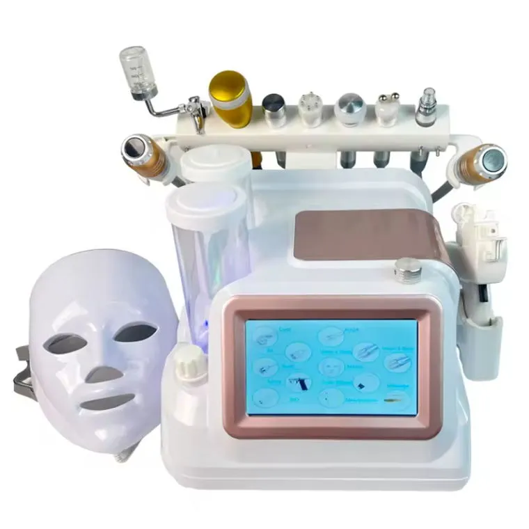 Professionele multifunctionele schoonheidsmachine Kleine Bubble Oxygen Face Face Lift Skin Verjongingsapparatuur Apparatuur