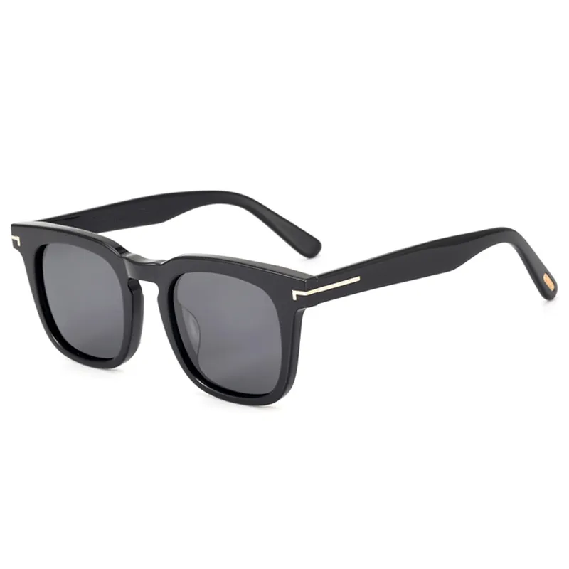 Hervorragende Mode prägnante Sonnenbrille UV400 Unisex Square Neue Planke Fullrim 53-22-145 Leicht für verschreibungspflichtige Brille Schutzbrille teifulset Fullset Design Hülle