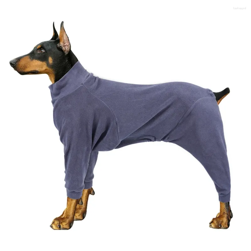Hundkläder Vinter varma kläder för medelstora stora hundar Jumpsuit Big Jacket Pet Pyjamas Labrador Costume Golden Retriever Overalls