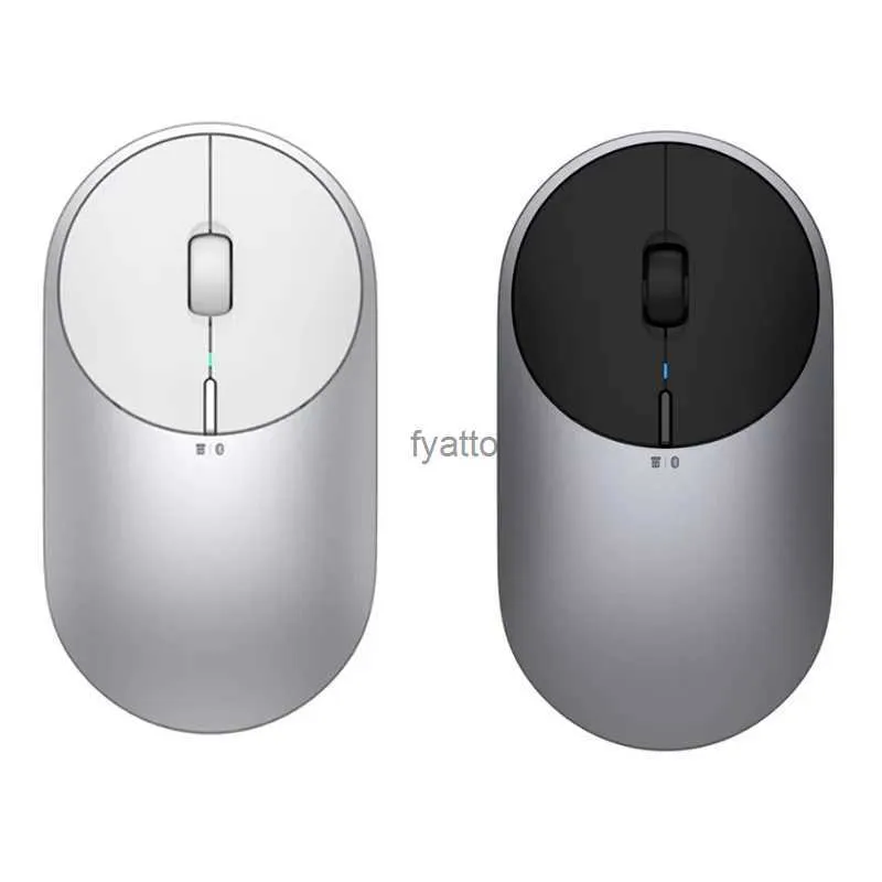 Myse Wireless Mouse 2 1000dpi 2.4Ghz/Bluetooth Optical Mute Portable Light Mini Notebook Gaming H240407