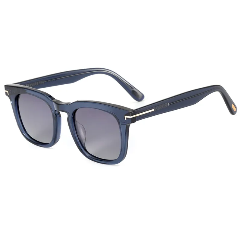 أزياء رائعة موجزة نظارة شمسية UV400 للجنسين مربعة جديدة بلانك فولرم 53-22-145 خفيفة الوزن للوصفات الطبية نظارات النظارات
