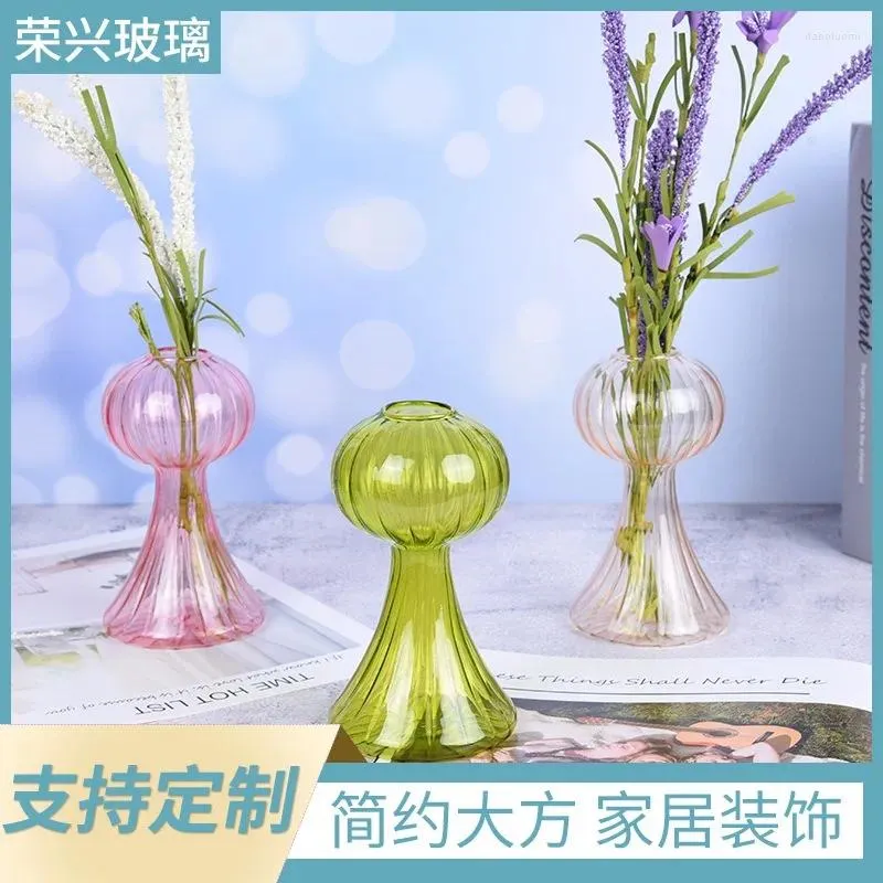 Vases Verre de champign