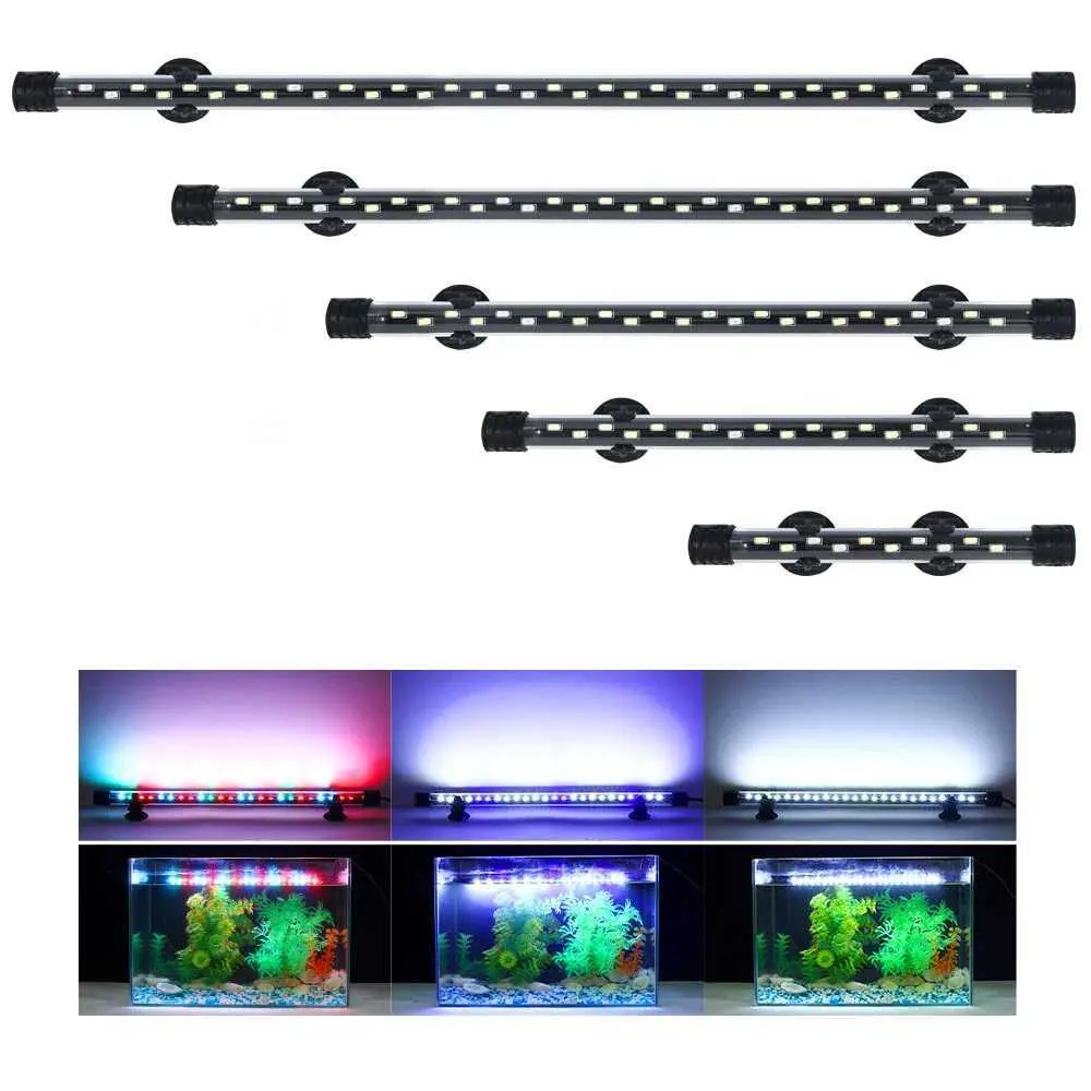 Submersible Fish Tank Lights: Adjustable Clip-On LED Aquarium Lamp for ...