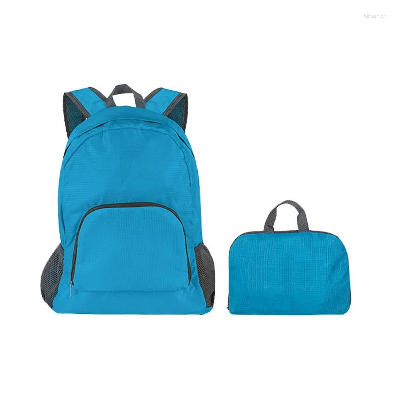 Backpack Light Sport Dollow Dolding Day Bolsa impermeável Travel Men Mulheres Casual Multifunção Multifuncional Manunha macia