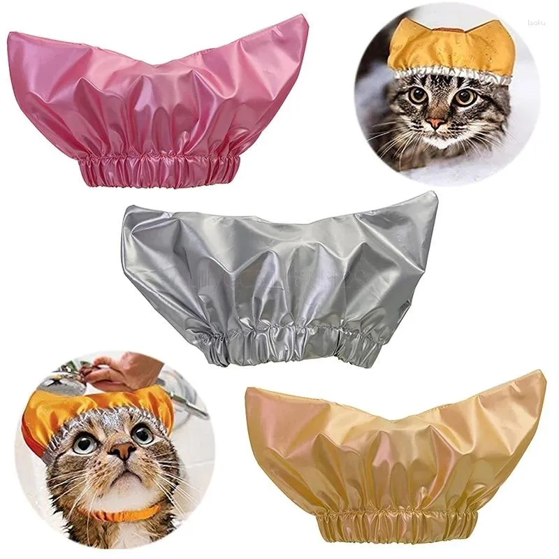 Dog Apparel 1 Piece Shower Cap For Cat&dog Waterproof Double Layers Bathing Pet Supplies