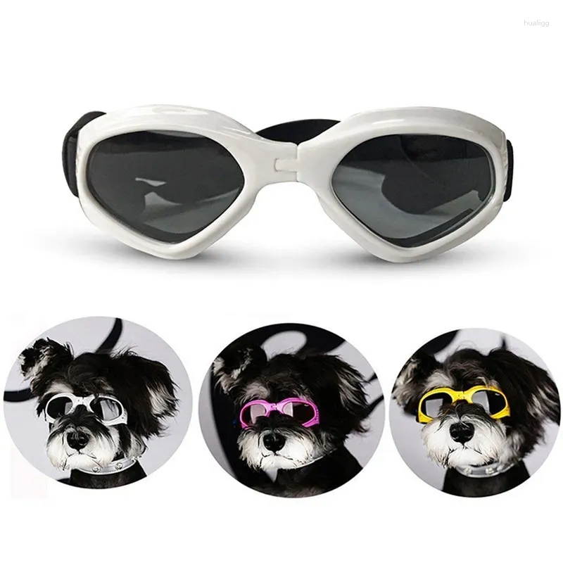 Hundebekleidung 6 Farben süße Haustier Sonnenbrille Sonnenbrille Katzenbrillen Augen tragen Welpen Schutzzubehör Dekoration Dekoration