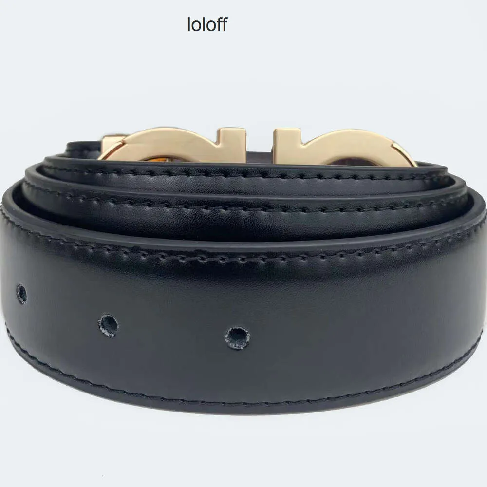 lettere Ferra Ferragmo Feragamos per il designer Big Belt Women Cinture G Men Buckle Gold Gold Classical Classica vera pelle F3pr