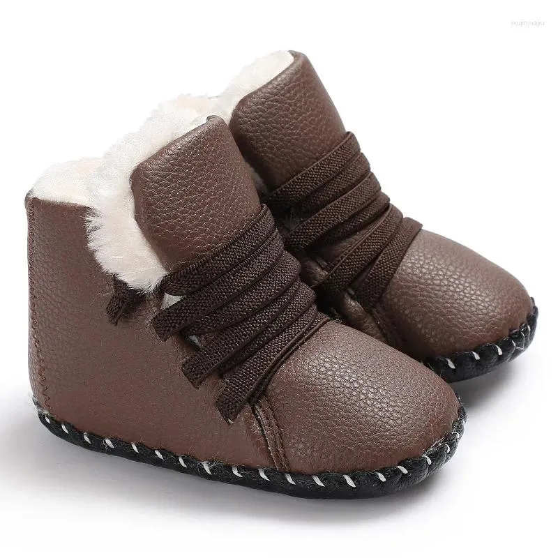 Stivali per bambini caldi nati infantili da bambino inverno in inverno ragazzi ragazzi culitto di scarpe da gamma morbida in gomma morbida scarpe baby y123