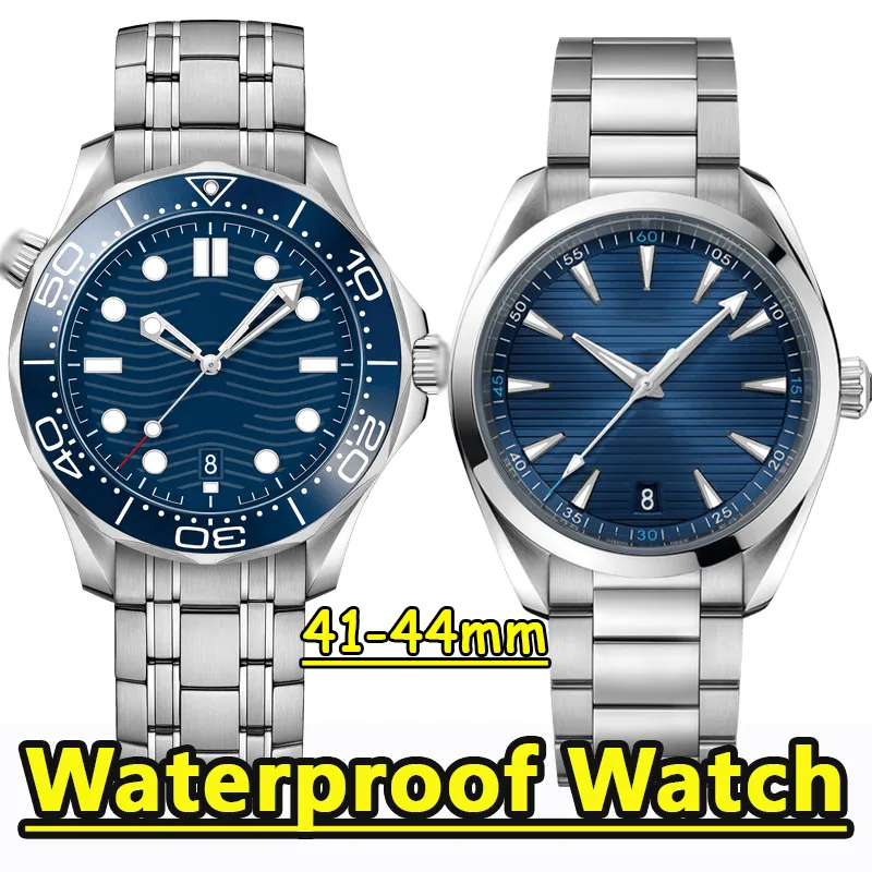 Watch Hatch Match Watchs High Quality Sea 150/300/600 Motion Watch 42 Automatic Mechanical Watch 904L en acier inoxydable Sapphire imperméable avec boîte de mode
