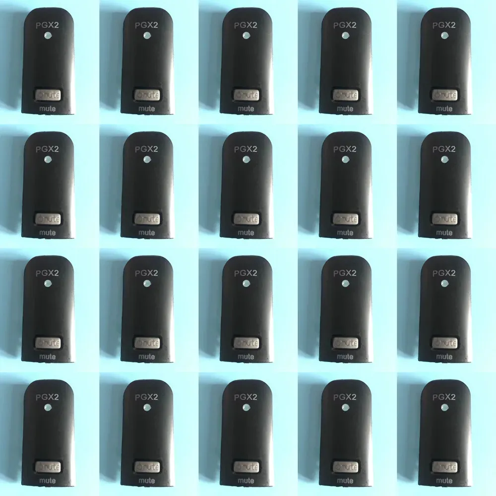 Tillbehör 20st Gummi Switch Risk Mikrofon Vete Press Fitting Mute -knappen för Shure PGX2 SLX2