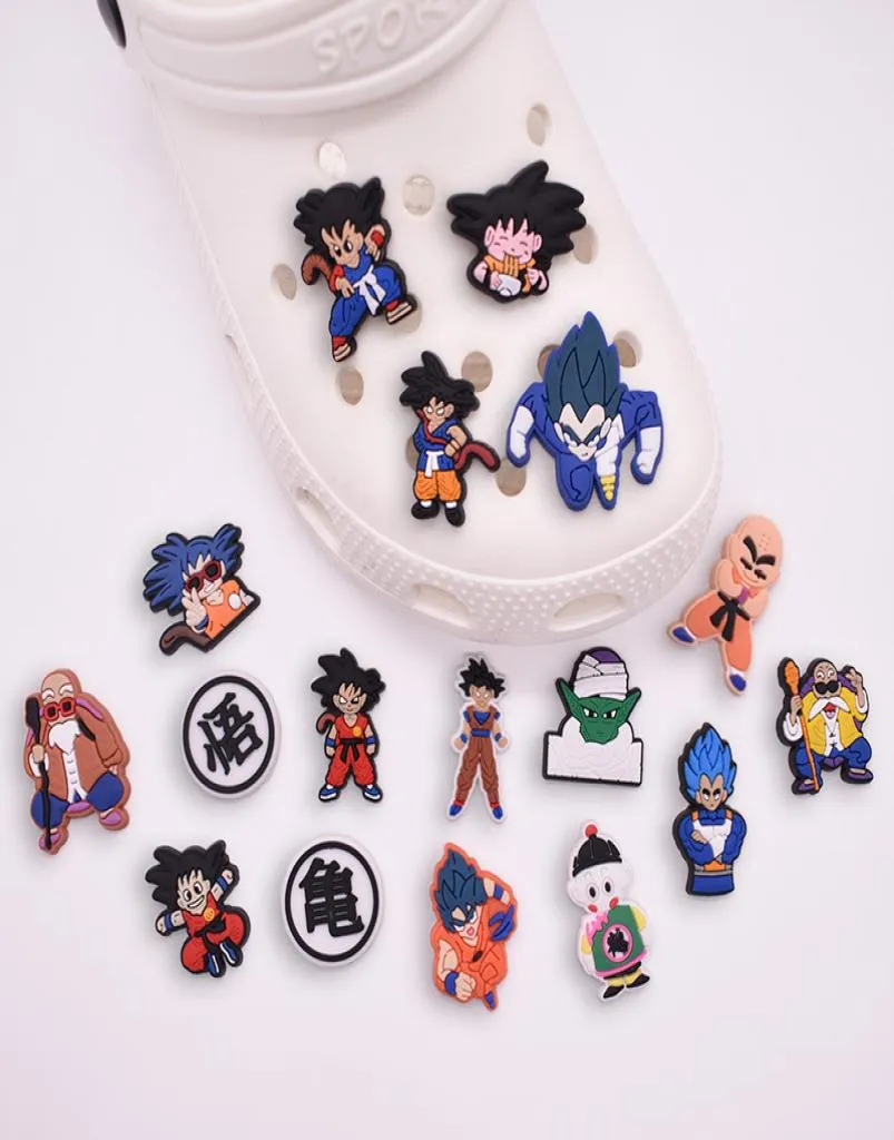 Anime Charms Toptan Ejderha Karikatürleri Takılar Ayakkabı Aksesuarları Pvc Dekorasyon Tokası Yumuşak Kauçuk Takılar Fast Gemi7917795