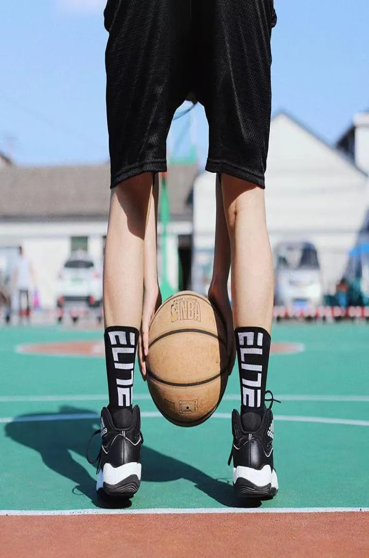 MEN039S Носки элитные баскетбольные носки потают антискидные и амортизирующие профессиональные спортивные носки Средний размер 39441649958