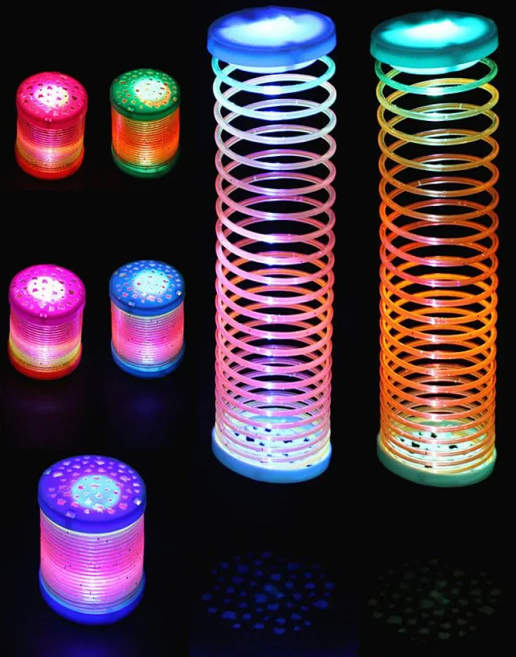 Glowing Rainbow Circle Magic Proiection GIOCHI GIOCHIONI Regali creativi Colorful Rainbow Circle Anello LED LED LED TOY7336798