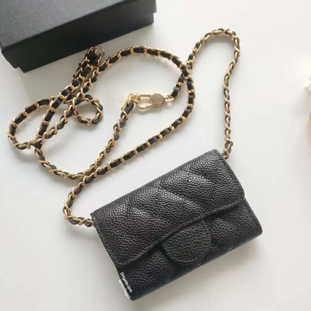 10a oryginalne portfele skórzane torebki Kobiety mini torba projektantka portfela łańcucha ramiona Cross Body CC Bag Fashion torebki z pudełkiem