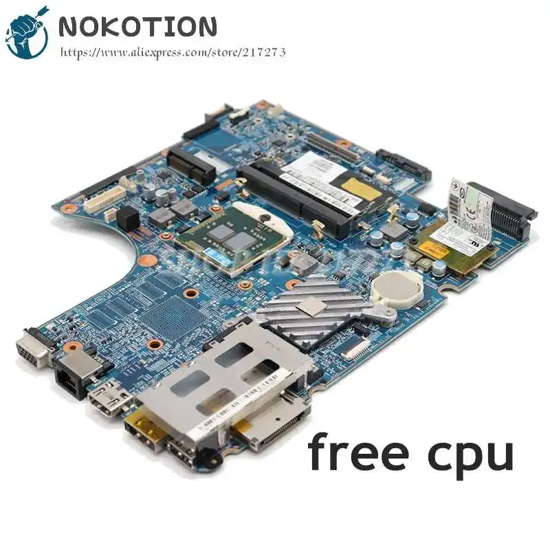 マザーボードNokotion 598667001 598669001 for HP Probook 4520S 4720SラップトップマザーボードHM57 DDR3 H92652 48.4GK06.041無料CPU