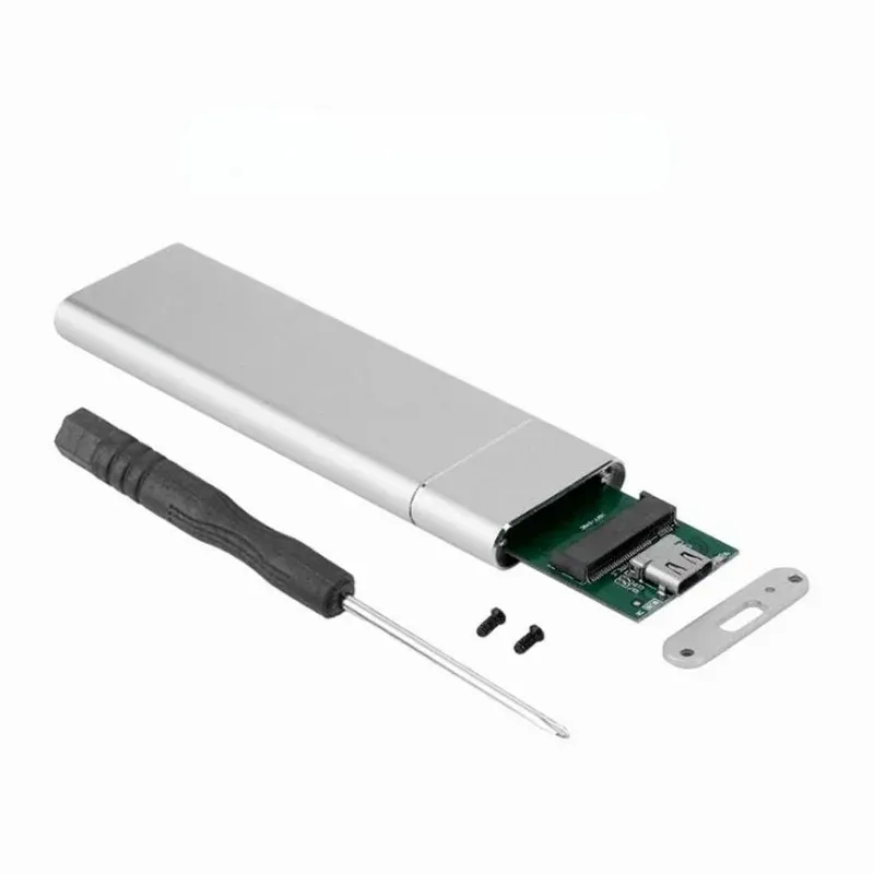 USB 3.1 SSD Masaüstü Mobil Dizüstü Bilgisayar NGFF Yüksek Hızlı Şanzıman Katı Hal Disk Kutusu için Harici Sabit Disk Sabit Disk