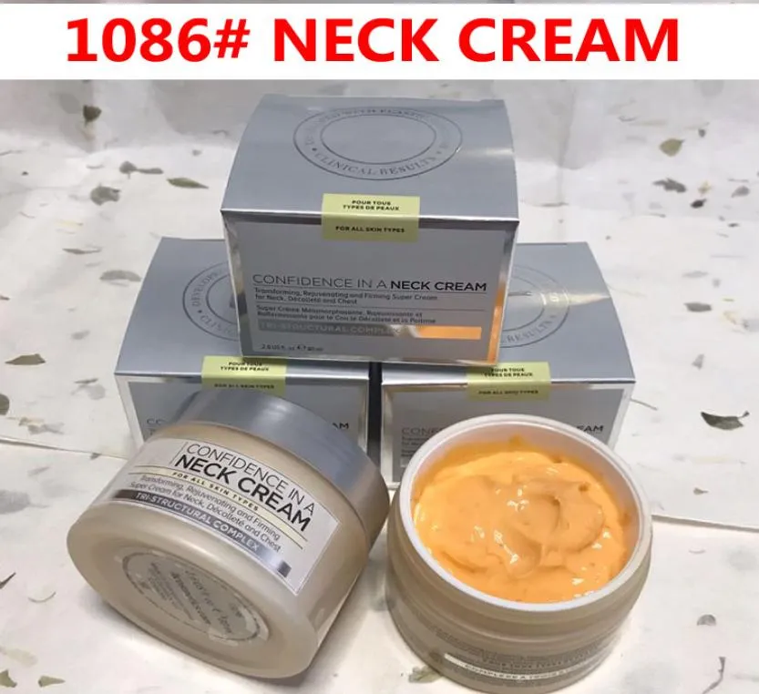 Cosmetics 1086 NECK CREAM Moisturizer CONFIDENCE IN A for all skin types trl structural complex Nutritious5513267