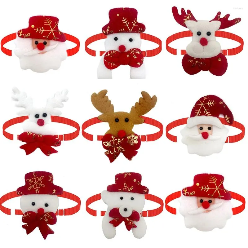 Abbigliamento per cani 10 pezzi Accessori per animali domestici Christmas Piccola papilla