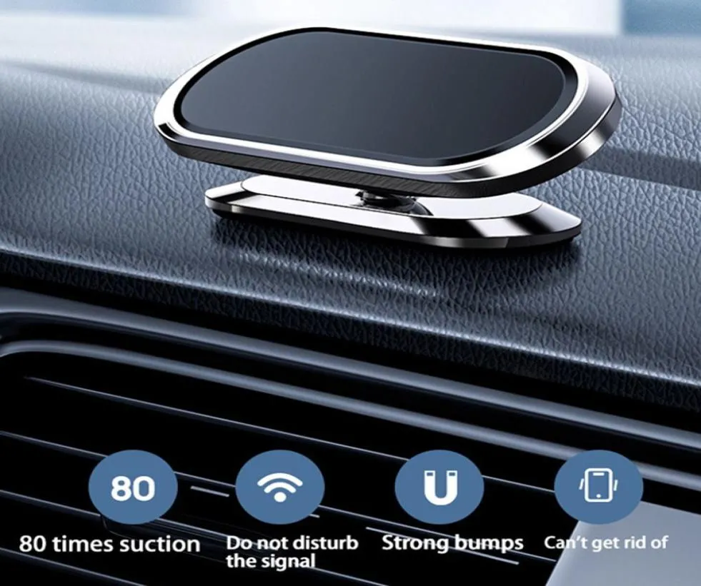 2020 NIEUW Design Car Mount 360 graden magnetische N50 Magnets Car Telefoonhouder Multifunctionele niet -slip Mobiele telefoon Standauto Holder8503525