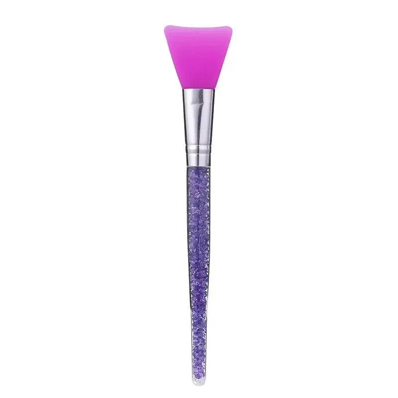 2024 Silicone Face Mask Makeup Brosses avec strass de ramias