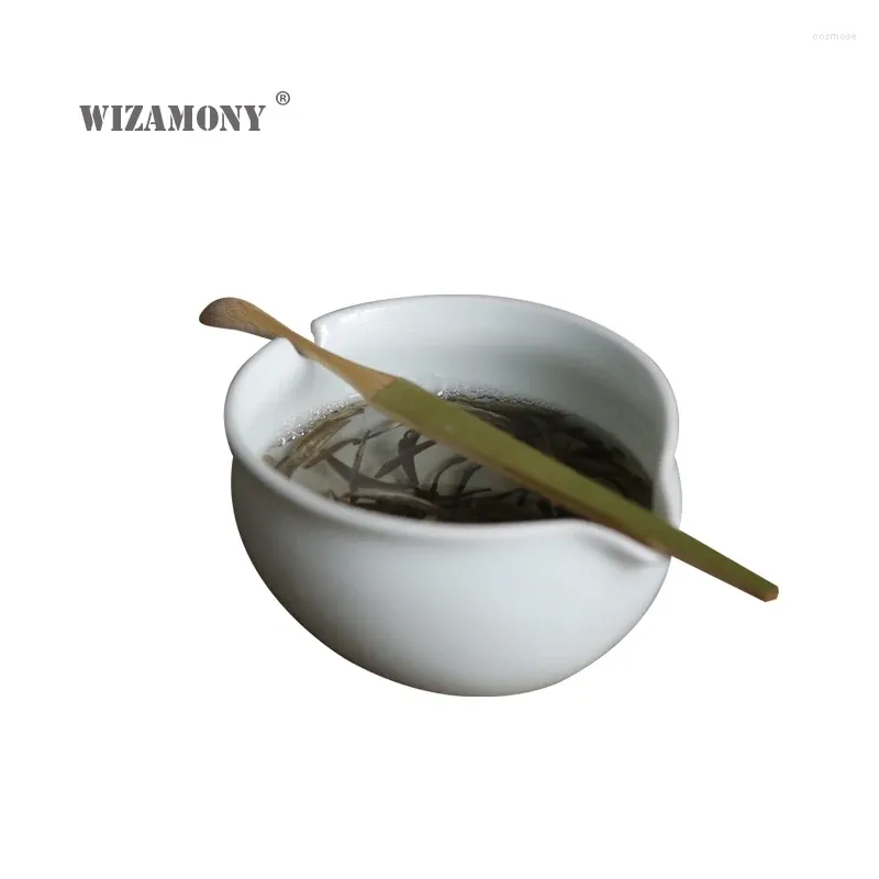 Filiżanki spodki Wizamony Jingdezhen napój herbaty filiżanka Teapot Set Bowl na zielony ceramiczny targ