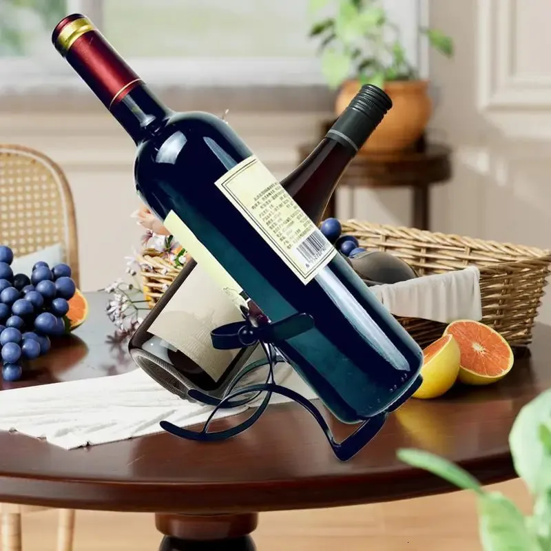 Dog Wine Rack Dog Shaped Wine Bottle Rack - Metal Art Display for Home Decor - Shop ...