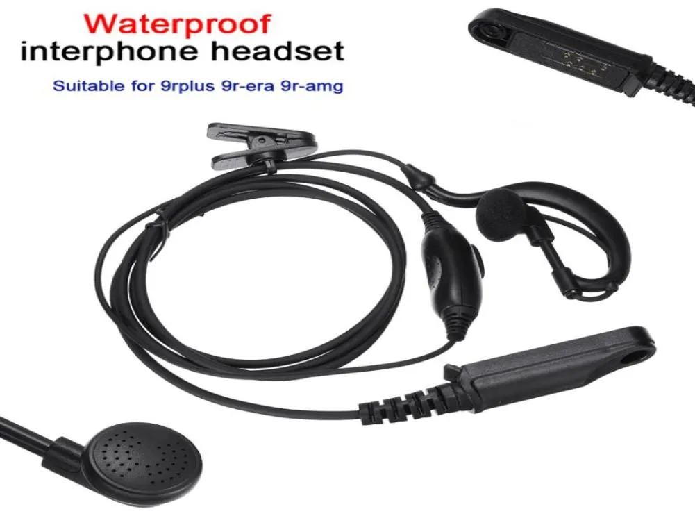 Dla Baofeng UV9R plus BFA58 Walkie Talkie 1PC 120CM 2dB PTT MIC Zestaw słuchawkowy Trywa akustyczna Rura akustyczna Inear Earpiec Waterproof Mayitr1359437