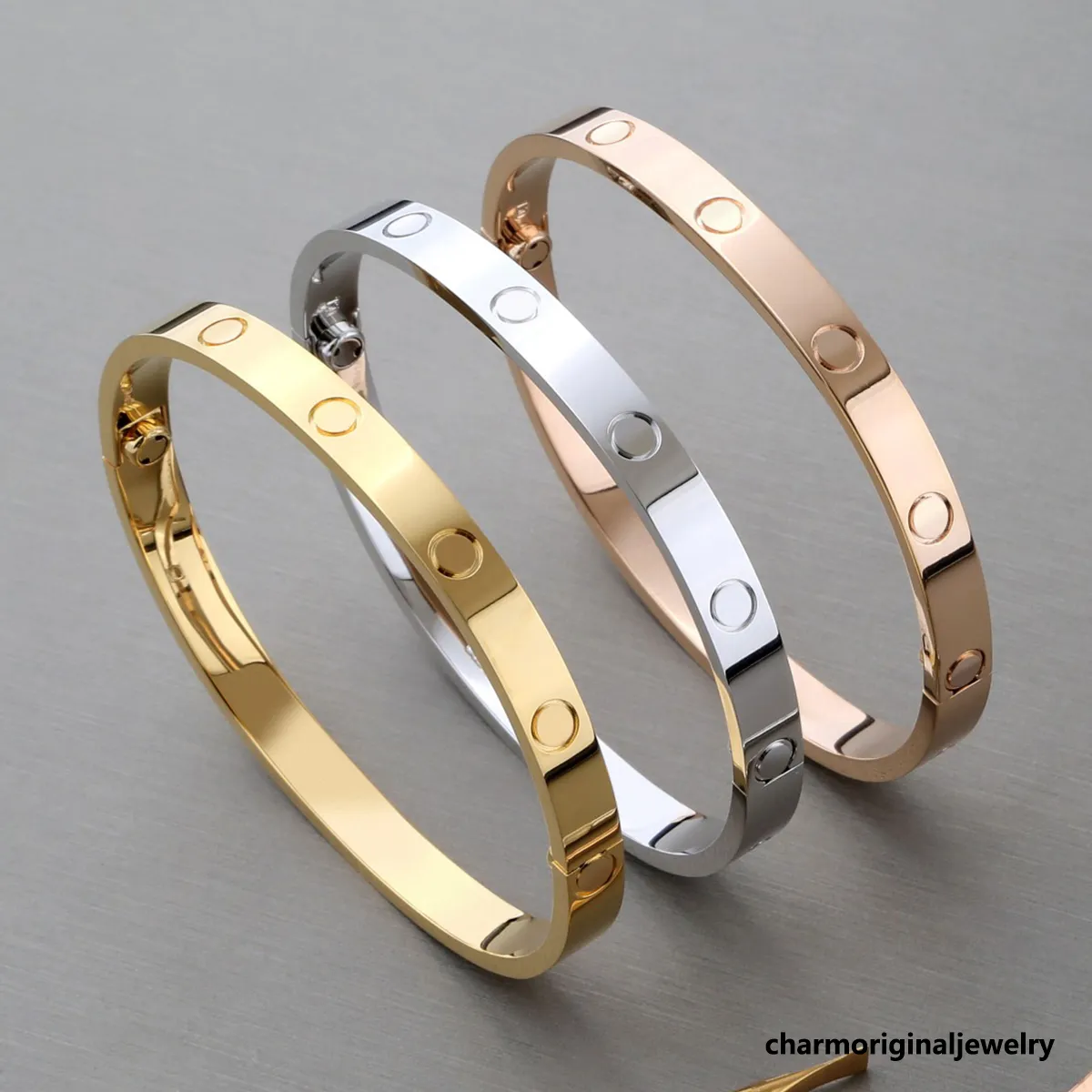 Bracciale a vite Bracciale designer Bracciale designer di gioielli gioielli Man Bangle per donna Braccialetti Braccialetti Braccialetti Love Braccialetti estetici Designer