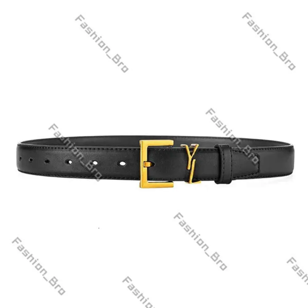 小物 YSL give gauche Leather belt YSL give gauche Leather belt