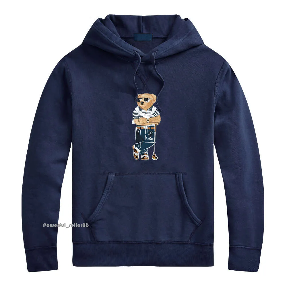 Diseñador de polo Sweater Men Polo Set de chándal Polo Bear Laurens Crewneck de manga larga Waterpolo de alta calidad 2978