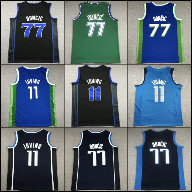 Kyrie Irving Cooper Flagg Jersey Basketball City Fan Shirt Green