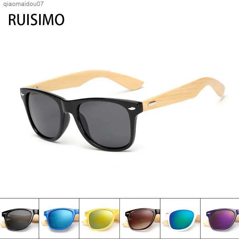 Sunglasses 16 color bamboo sunglasses mens wooden sunglasses womens brand designer mirrored natural wood sunglasses retro de sol masculinoL2404