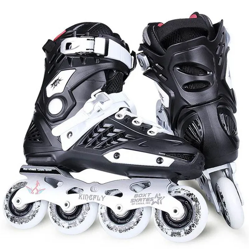 Boots weiqiu en ligne Skates professionnels Slalom pour adultes chaussures de patinage à rouleaux glissants Skate gratuits Patinines Taille 3544 Bon comme les baskets Seba