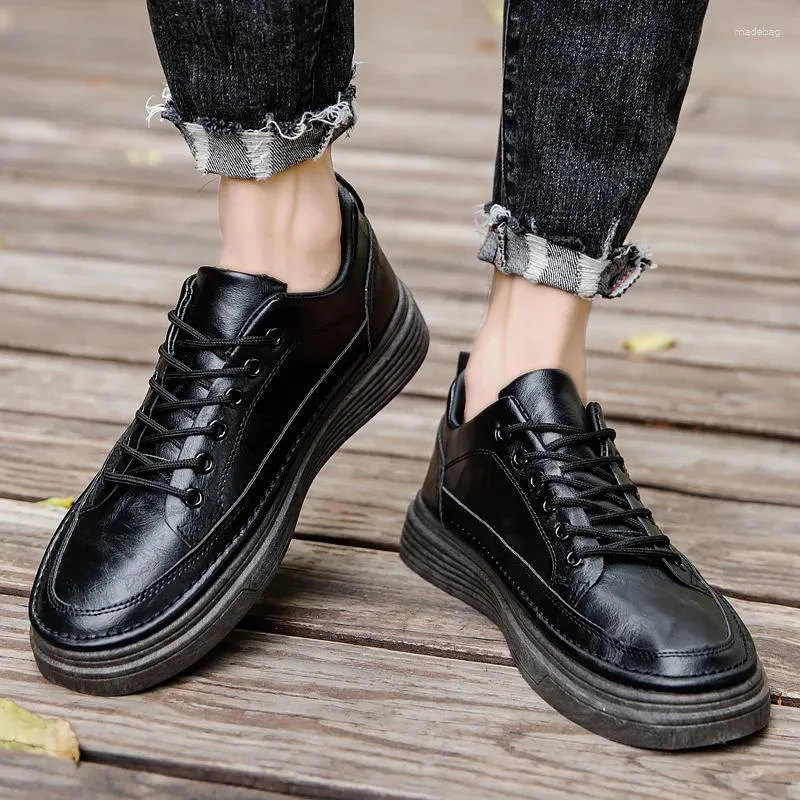 Casual Shoes Designer Minds Mężczyźni buty przyczynowe trampka Waterproof miękka skórzana skóra oryginał na zapatillas de hombre