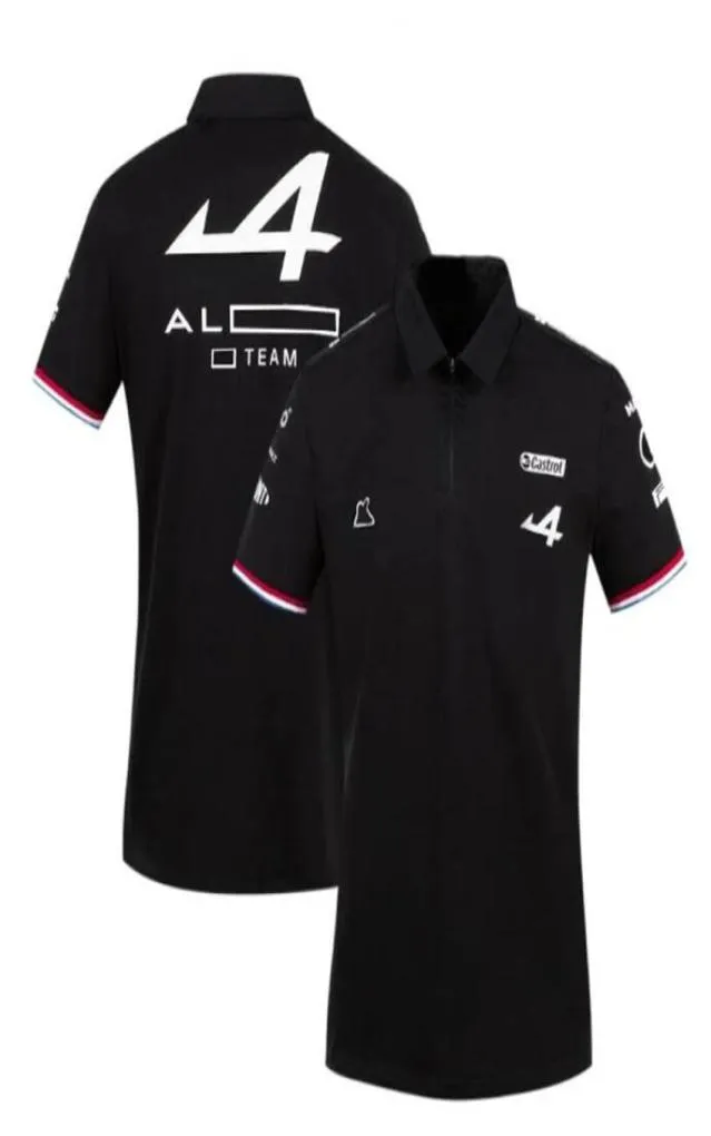 2022夏F1レーシングポロシャツと同じカスタマイズ付き新しいショートスリーエレベーションTシャツ2523730