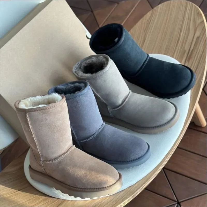 Designer botas de neve feminino australiano bota tasman bailey dunas castanha de inverno neve de neve de joelho