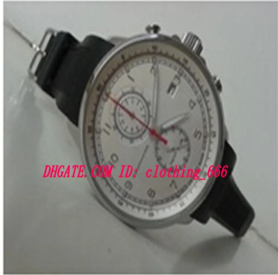 Luxury Watch Fashion Watch Portuguese Club 390211 390211 3902 11 White Dial Quartz Mens Men039s Watch Watches9248455