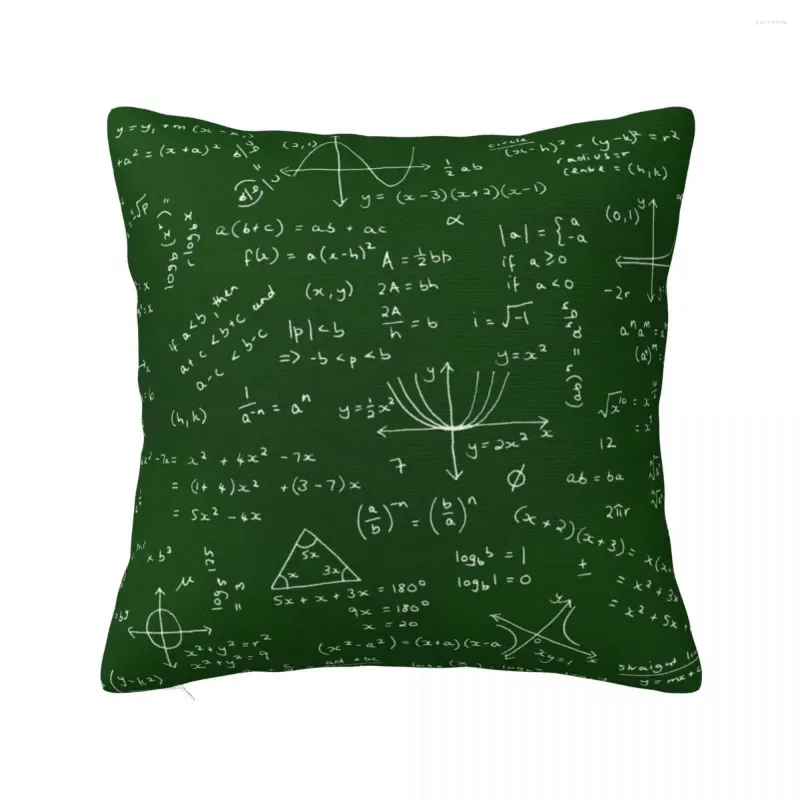 Kussen algebra wiskunde blad gooi kerstkussens sofa decoratieve covers cases cover