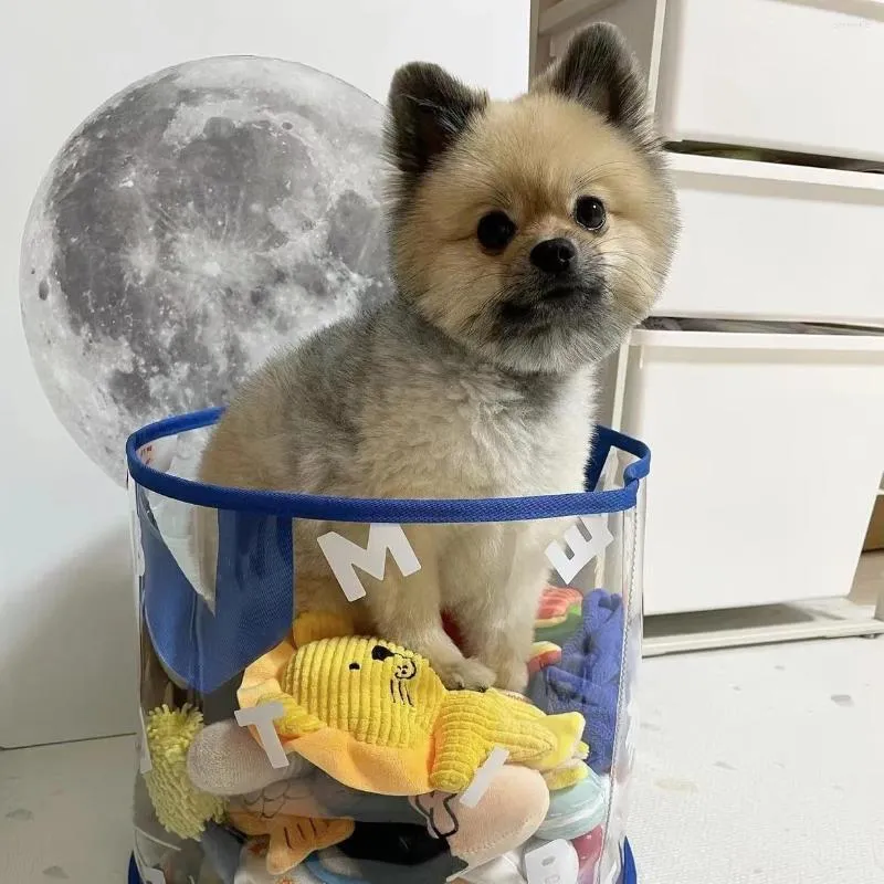 Sacs de rangement INS Korea Bodet pliant en PVC de haute qualité avec manche animaux de compagnie Toys Vêtements de grande capacité multifonction