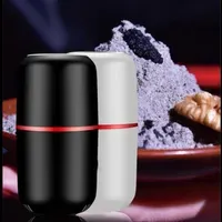 Portable Coffee Bean Grinder Soy Milk Maker Household Kitchen Appliance Dry Crusher Electric317r