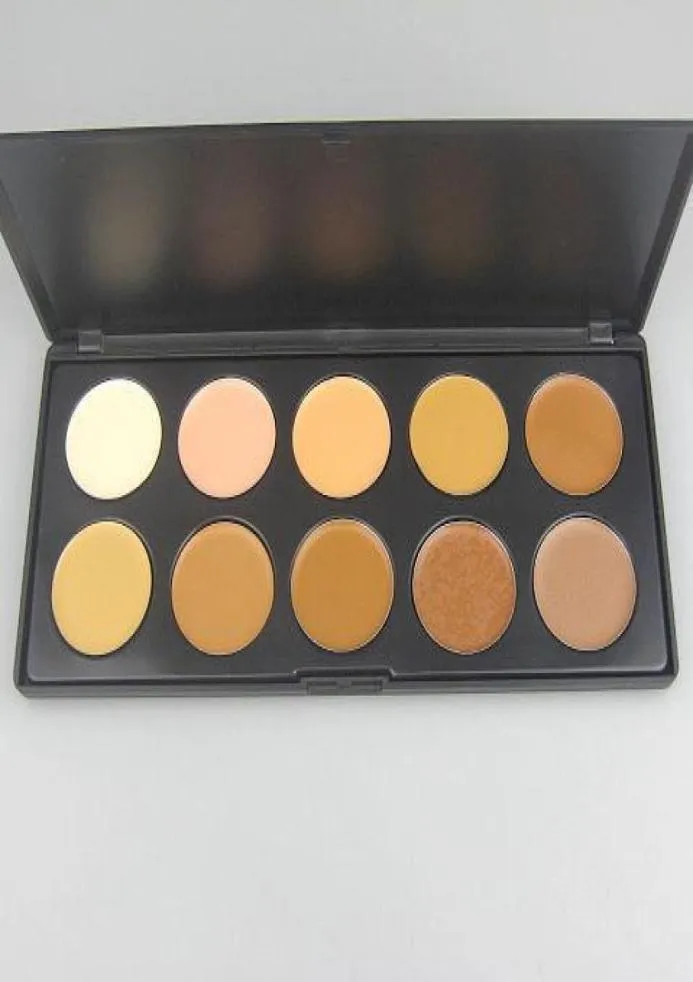 1 pcslot Professional Concealer 10 Colors Concealer Cream Camouflage Makeup Palatte Foundation Concealer 021kg1342740