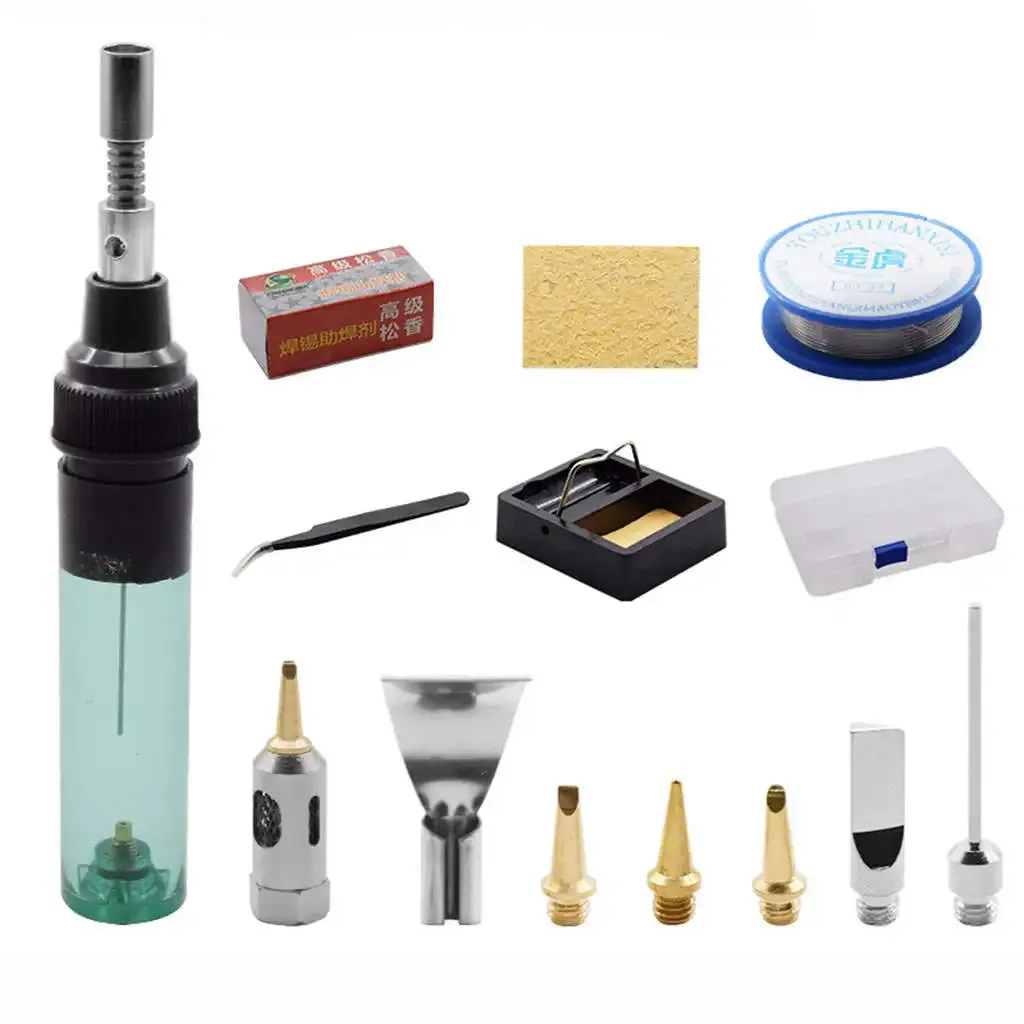 Cordless Soldering Iron Pen Kit Blow Torch Welding Tools Reusable Welding Pen for Model Making Repairing Handicrafts