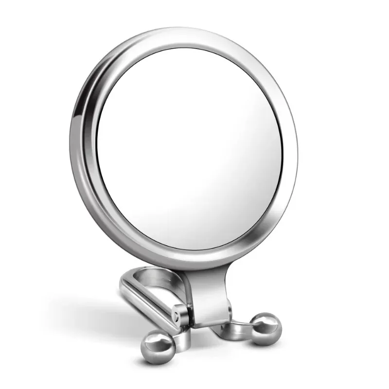 2x Magript de maquillage Miroir à main le mobilier de maquillage à la main Miroir à main pliant miroir de poche miroirs compacts Mamorage des outils de vanité à la main